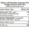 Tableau Nutritif thon entier au naturel el manar