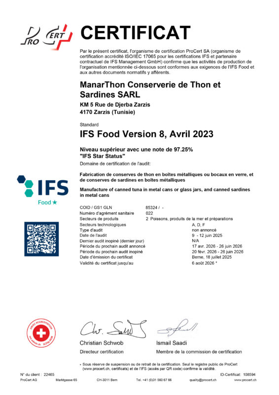 IFSFood_Certificate_22465