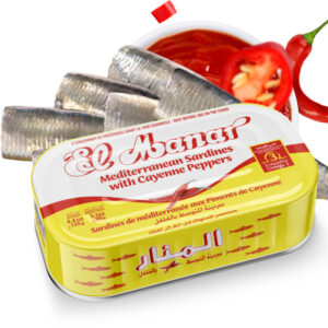 Sardines de méditerranée aux Piments de Cayenne