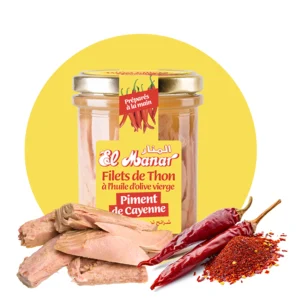 Filet de thon aux Piments de cayenne