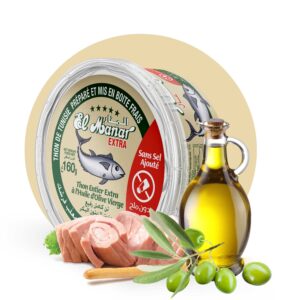 Thon Extra à l'Huile d'olive vierge Sans Sel